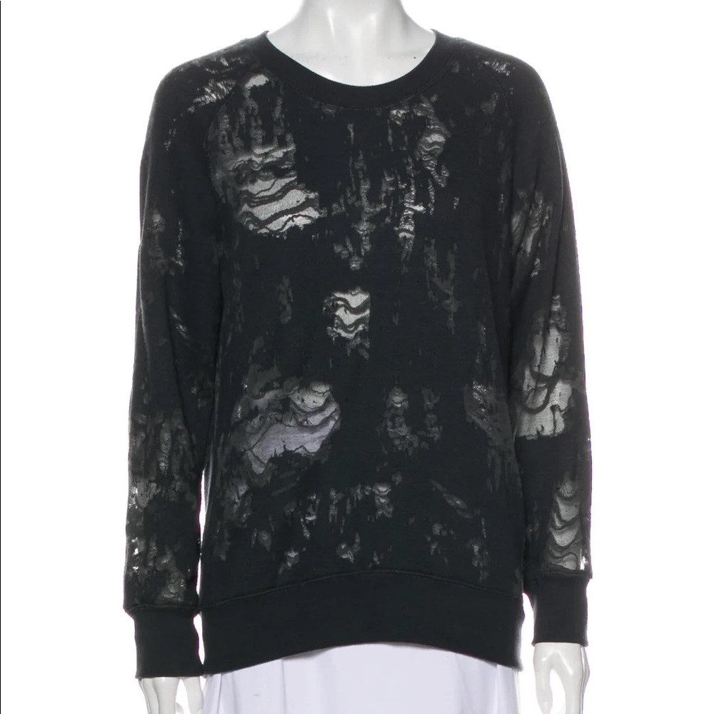 IRO Scoopneck Long Sleeve Sweatshirt